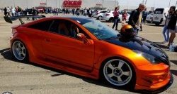 4 449 р. Комплект пластиковых накладок K1 Style wide body на задние крылья автомобиля Toyota Celica T230 (1999-2006)  с доставкой в г. Майкоп. Увеличить фотографию 6