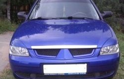 749 р. Решётка радиатора Car.t MMC Style Лада Приора 21728 купе дорестайлинг (2010-2013) (Неокрашенная)  с доставкой в г. Майкоп. Увеличить фотографию 3