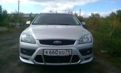 2 899 р. Накладка переднего бампера Sport Style Ford Focus 2  седан дорестайлинг (2004-2008) (Неокрашенная)  с доставкой в г. Майкоп. Увеличить фотографию 4