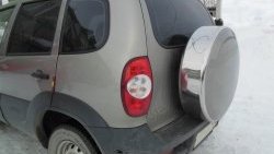 6 499 р. Бокс запасного колеса Ралекс-Тюнинг Subaru XV GT/G24 дорестайлинг (2017-2021) (215/65R16, Тарелочка неокрашенная)  с доставкой в г. Майкоп. Увеличить фотографию 13