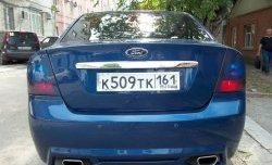 17 999 р. Задний бампер M-VRS Ford Focus 2 седан рестайлинг (2007-2011) (Неокрашенный)  с доставкой в г. Майкоп. Увеличить фотографию 4