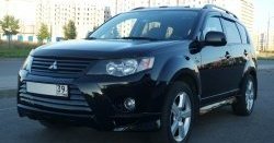 679 р. Радиаторная решётка Sport Mitsubishi Outlander XL (CW)  дорестайлинг (2005-2009) (Неокрашенная)  с доставкой в г. Майкоп. Увеличить фотографию 11