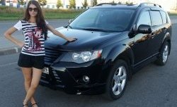 679 р. Радиаторная решётка Sport Mitsubishi Outlander XL (CW)  дорестайлинг (2005-2009) (Неокрашенная)  с доставкой в г. Майкоп. Увеличить фотографию 9