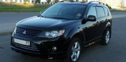 679 р. Радиаторная решётка Sport Mitsubishi Outlander XL (CW)  дорестайлинг (2005-2009) (Неокрашенная)  с доставкой в г. Майкоп. Увеличить фотографию 10