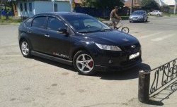 2 679 р. Пороги накладки Снайпер Ford Focus 2 универсал дорестайлинг (2004-2008) (Неокрашенные)  с доставкой в г. Майкоп. Увеличить фотографию 2