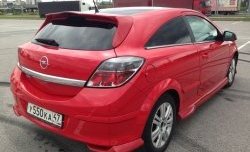 4 049 р. Спойлер на дверь багажника Global Tuning Opel Astra H GTC хэтчбек 3 дв. дорестайлинг (2004-2006) (Неокрашенный)  с доставкой в г. Майкоп. Увеличить фотографию 8