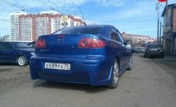 5 349 р. Задний бампер Mazda Speed Mazda 3/Axela BK дорестайлинг седан (2003-2006) (Неокрашенный)  с доставкой в г. Майкоп. Увеличить фотографию 6