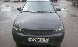 549 р. Решётка радиатора Car.T Лада Приора 21728 купе дорестайлинг (2010-2013) (Неокрашенная)  с доставкой в г. Майкоп. Увеличить фотографию 6