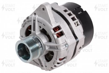 4 899 р. Генератор (105A / 14В / поликлиновой ремень) (ДВС 4216) START VOLT ГАЗ 3102 Волга (1981-2008)  с доставкой в г. Майкоп. Увеличить фотографию 4