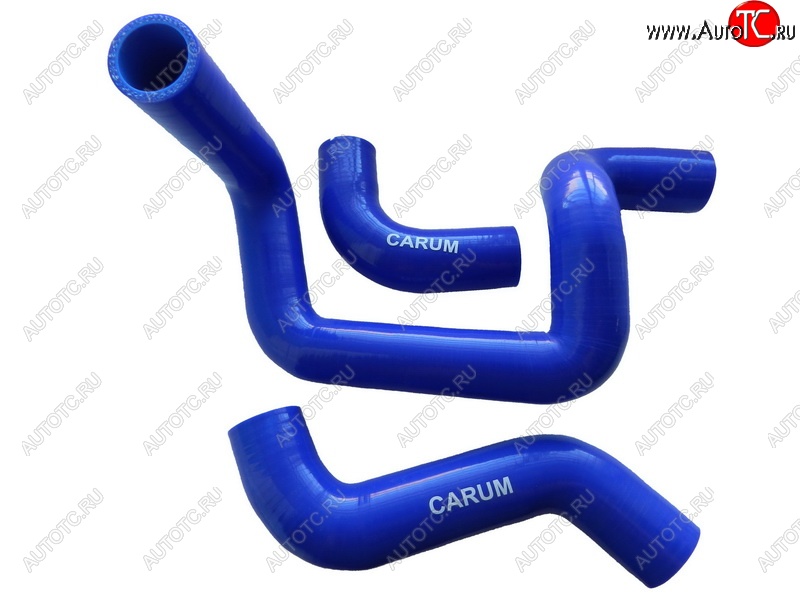 2 569 р. Патрубки радиатора (CHRYSLER силикон) CARUM  ГАЗ 31105  Волга (2003-2009) дорестайлинг, рестайлинг (комплект 3 шт.)  с доставкой в г. Майкоп