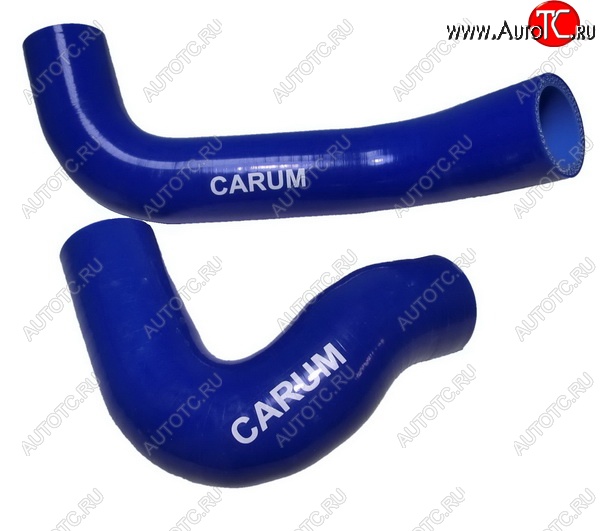 1 179 р. Патрубки радиатора (ММЗ-245 силикон) CARUM ГАЗ Валдай (3310) (2004-2016) (комплект 2 шт.)  с доставкой в г. Майкоп