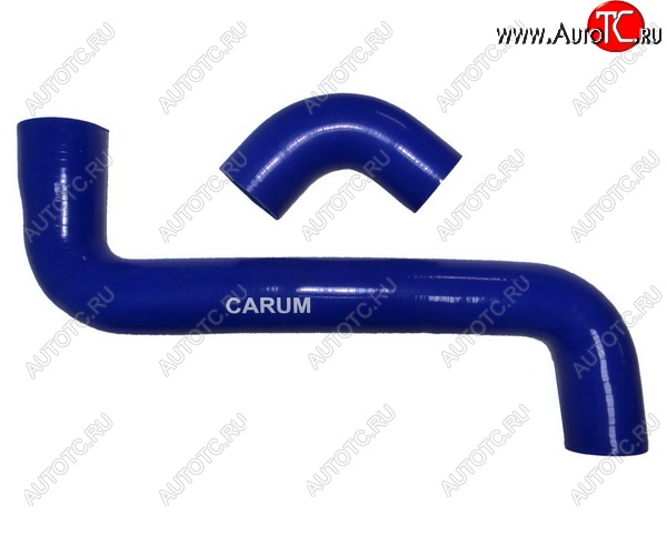 1 299 р. Патрубки радиатора (Cummins ISF 3.8 Е-3 силикон) CARUM  ГАЗ Валдай  (3310) (2004-2016) (комплект 2 шт.)  с доставкой в г. Майкоп