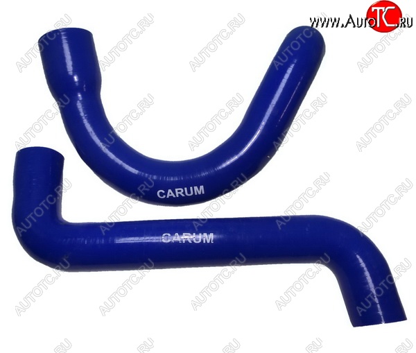 2 089 р. Патрубки радиатора (Cummins ISF 3.8 Е-4 силикон) CARUM  ГАЗ Валдай  (3310) (2004-2016) (комплект 2 шт.)  с доставкой в г. Майкоп