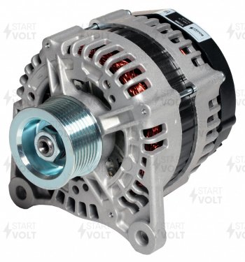 Генератор (100A / 14В / разъём - болт) (ДВС Cummins ISF 2.8) START VOLT ГАЗ ГАЗель 3302 1-ый рестайлинг бортовой  (2003-2010)