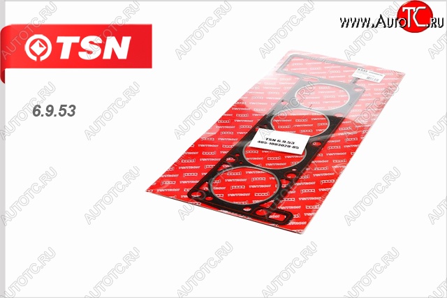 184 р. Прокладка ГБЦ с герметиком (дв. ЗМЗ 405 409) TSN ГАЗ Соболь 2217 автобус 1-ый рестайлинг (2003-2010)  с доставкой в г. Майкоп