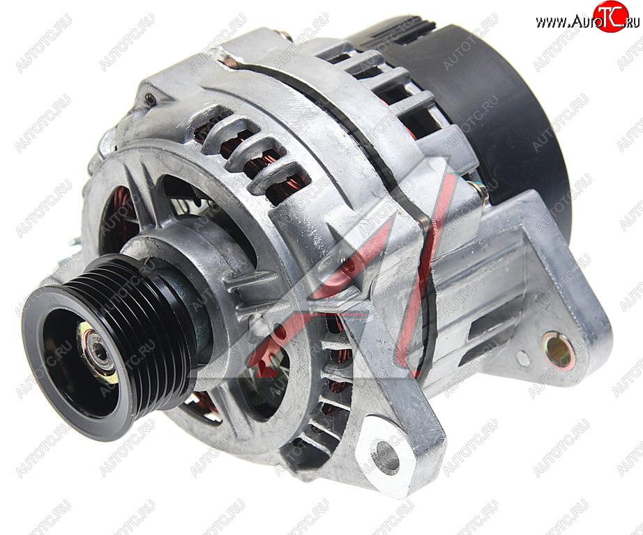 8 099 р. Генератор СТАРТВОЛЬТ (135А, 14V, шкив поликлиновой) ГАЗ ГАЗель 3302 дорестайлинг шасси (1994-2002)  с доставкой в г. Майкоп