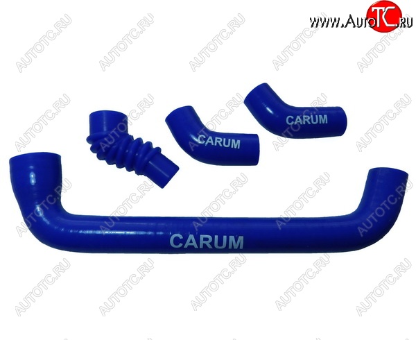 569 р. Патрубки РХХ (дв.ЗМЗ-406 силикон) CARUM ГАЗ Соболь 2752 дорестайлинг цельнометаллический фургон (1998-2002) (комплект 4 шт.)  с доставкой в г. Майкоп