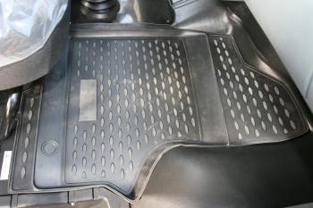 4 949 р. Комплект ковриков салона Element (полиуретан, Фермер) ГАЗ ГАЗель 3302 дорестайлинг шасси (1994-2002)  с доставкой в г. Майкоп. Увеличить фотографию 3