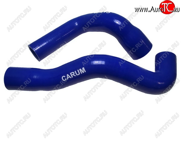 1 549 р. Патрубки радиатора (Cummins ISF 2.8 силикон) CARUM  ГАЗ ГАЗель Next ( A21,A22, С41, С42,  A21,A22, С41, С42, Фермер) (2013-2025)  шасси,  шасси со сдвоенной  (комплект 2 шт.)  с доставкой в г. Майкоп