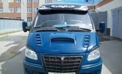 3 519 р. Пластиковый капот Super-Sport ГАЗ Баргузин 2217 автобус 2-ой рестайлинг (2010-2025) (Неокрашенный)  с доставкой в г. Майкоп. Увеличить фотографию 3