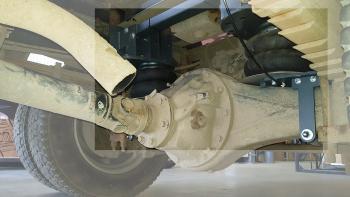 28 999 р. Комплект вспомогательной пневмоподвески на заднюю ось Aride (самосвал Саранского производства) ГАЗ ГАЗон Next (2014-2025)  с доставкой в г. Майкоп. Увеличить фотографию 3