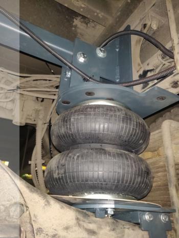 37 949 р. Комплект вспомогательной пневмоподвески на заднюю ось Aride (усиленная рама Луидор) ГАЗ ГАЗон Next (2014-2025)  с доставкой в г. Майкоп. Увеличить фотографию 2