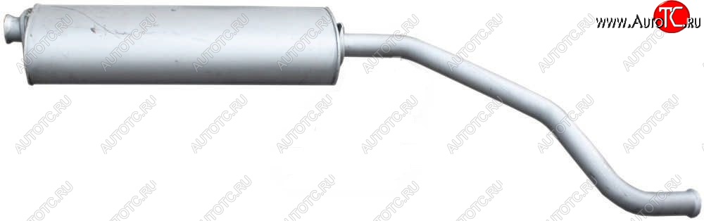 4 399 р. Глушитель (Евро 3) ПРЕМИУМ (дв.405) Автоглушитель-НН  ГАЗ Соболь  2752 (1998-2002) дорестайлинг цельнометаллический фургон  с доставкой в г. Майкоп