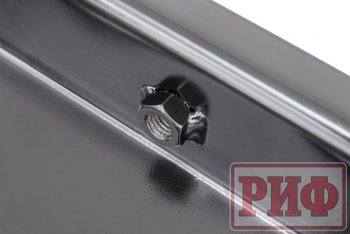 5 789 р. Защита радиатора РИФ ГАЗ Соболь 2752 дорестайлинг цельнометаллический фургон (1998-2002) (лифт +50 мм)  с доставкой в г. Майкоп. Увеличить фотографию 6