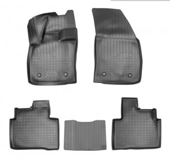 Коврики салона Norplast Unidec Geely Tugella  FY11,HPBA4 (2019-2025) дорестайлинг, рестайлинг (Цвет: черный)