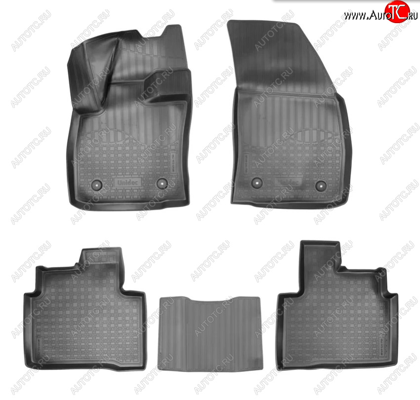 2 399 р. Коврики салона Norplast Unidec Geely Tugella FY11,HPBA4 дорестайлинг (2019-2023) (Цвет: черный)  с доставкой в г. Майкоп