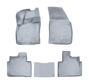 Коврики салона Norplast Unidec Geely Tugella  FY11,HPBA4 (2019-2025) дорестайлинг, рестайлинг (Цвет: серый)