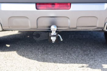 14 059 р. Фаркоп Petroil Tuning (съемный квадрат) Geely Atlas NL3 (2016-2022)  с доставкой в г. Майкоп. Увеличить фотографию 2