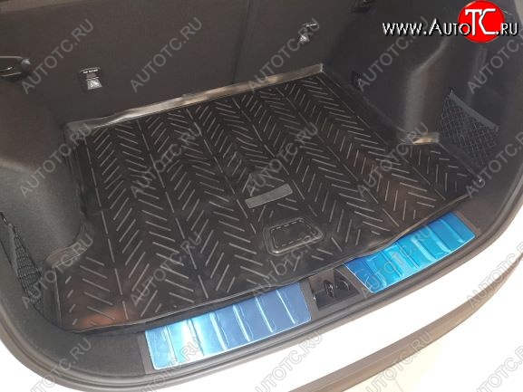 1 379 р. Коврик багажника Aileron  Geely Coolray  SX11 (2018-2023) дорестайлинг  с доставкой в г. Майкоп