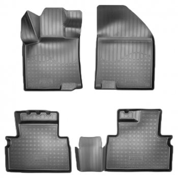 Коврики салонные Noplast (3D) Geely Coolray SX11 дорестайлинг (2018-2023)