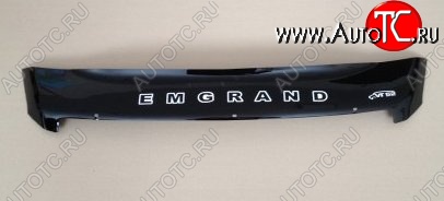 999 р. Дефлектор капота Russtal (короткий) Geely Emgrand X7 дорестайлинг (2011-2015)  с доставкой в г. Майкоп