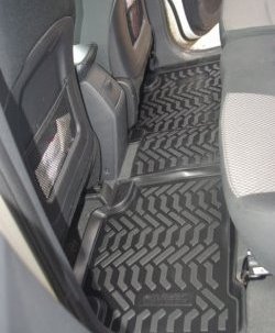 2 169 р. Коврики в салон Aileron (полиуретан) Geely Emgrand X7 дорестайлинг (2011-2015)  с доставкой в г. Майкоп. Увеличить фотографию 2