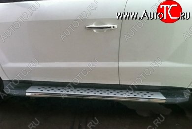 13 299 р. Пороги CT v2 Geely GX7 (2011-2015)  с доставкой в г. Майкоп