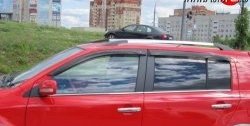 Комплект дефлекторов окон (ветровиков) 4 шт. Russtal Geely MK Cross (2011-2016)