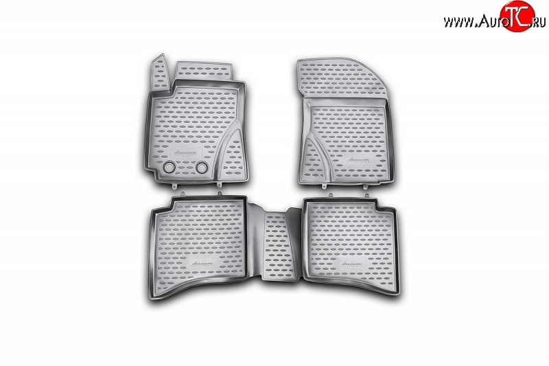 3 199 р. Коврики в салон Element 4 шт. (полиуретан) (рестайлинг) Geely MK Cross (2011-2016)  с доставкой в г. Майкоп