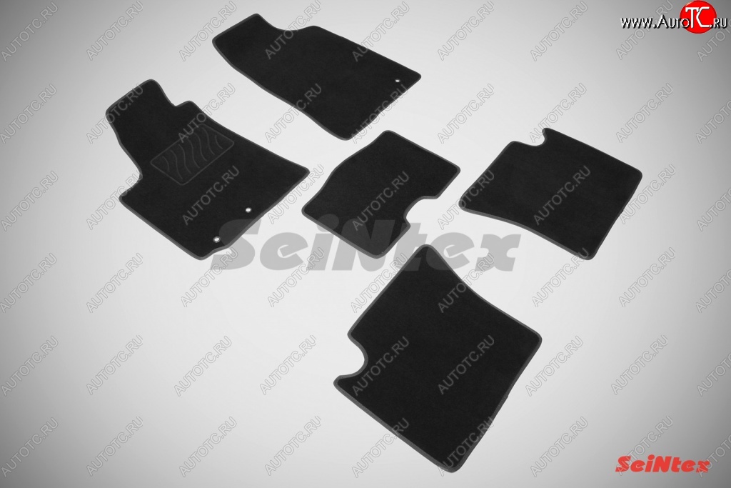2 469 р. Износостойкие коврики в салон SeiNtex Premium LUX 4 шт. (ворсовые)  Geely MK (2006-2015)  с доставкой в г. Майкоп