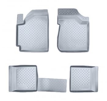 Коврики салона Norplast Unidec Geely Otaka (2006-2009) (Цвет: серый)