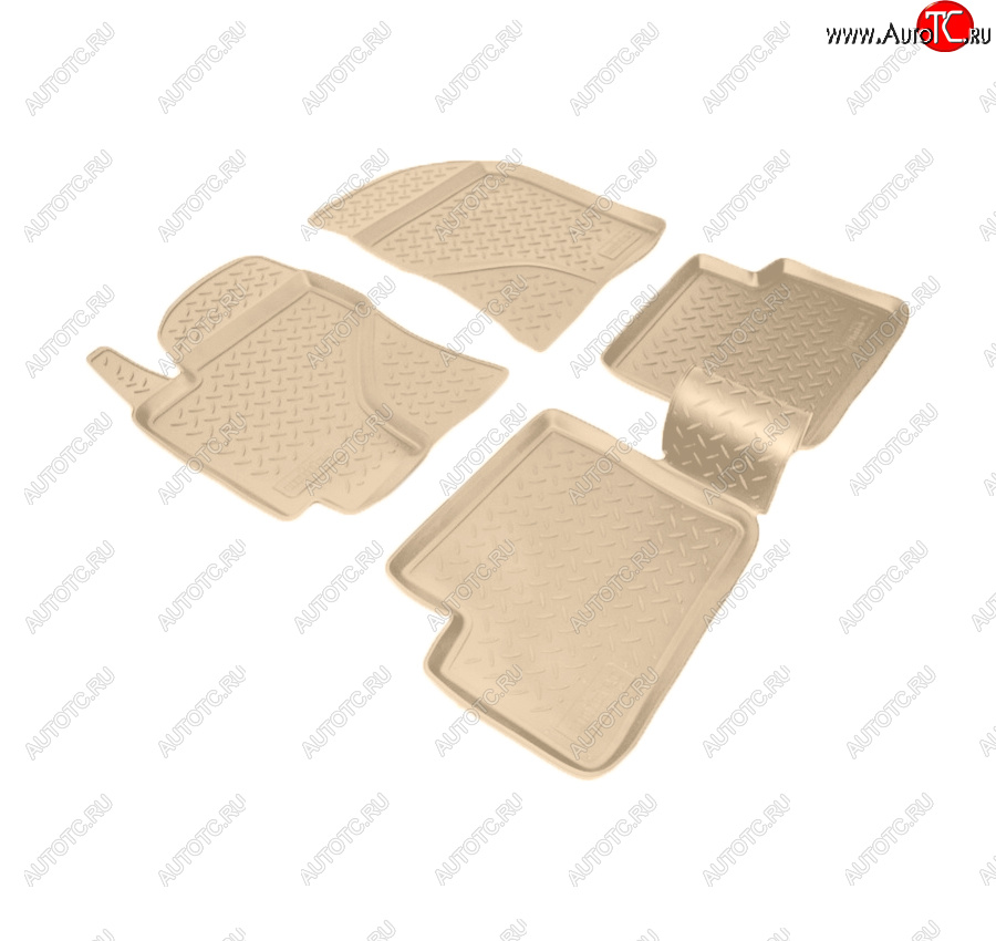 2 759 р. Коврики салона Norplast Unidec  Geely Vision  FC1 (2006-2014) (Цвет: бежевый)  с доставкой в г. Майкоп
