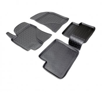 Комплект салонных ковриков Norplast Unidec Geely Vision  FC1 (2006-2014) (Цвет: черный)