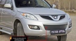 2 999 р. Защита в решетку бампера RA Great Wall Hover H5 (2010-2017) (Сетка и зимняя заглушка)  с доставкой в г. Майкоп. Увеличить фотографию 6