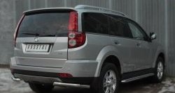 15 849 р. Защита заднего бампера (Ø63 мм уголки, нержавейка) SLITKOFF  Great Wall Hover H3 (2014-2016)  рестайлинг  с доставкой в г. Майкоп. Увеличить фотографию 2
