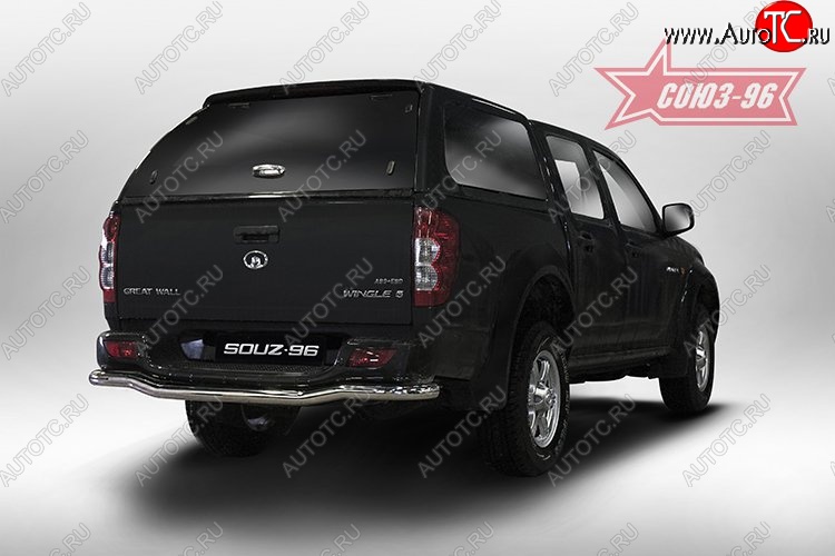 11 384 р. Защита заднего бампера d60 Souz-96 Great Wall Wingle 5 (2011-2017)  с доставкой в г. Майкоп