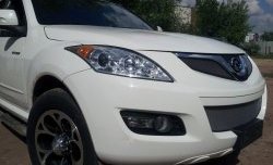 1 539 р. Нижняя сетка на бампер Russtal (хром) Great Wall Hover H5 (2010-2017)  с доставкой в г. Майкоп. Увеличить фотографию 3