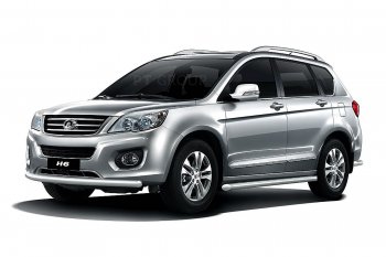 7 849 р. Защита переднего бампера одинарная из трубы d63 мм Petroil Tuning Great Wall Hover H6 (2012-2016) (Нержавейка)  с доставкой в г. Майкоп. Увеличить фотографию 2