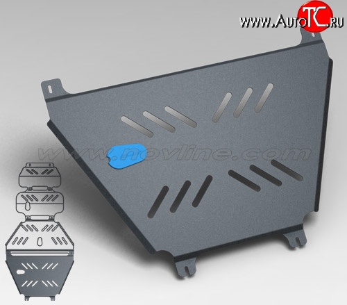 7 249 р. Защита раздаточной коробки Novline (2.4, МКПП, 3 мм) Great Wall Safe (2001-2010)  с доставкой в г. Майкоп