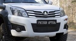 2 349 р. Защитная сетка решетки переднего бампера РА Great Wall Hover H3  дорестайлинг (2010-2014)  с доставкой в г. Майкоп. Увеличить фотографию 3